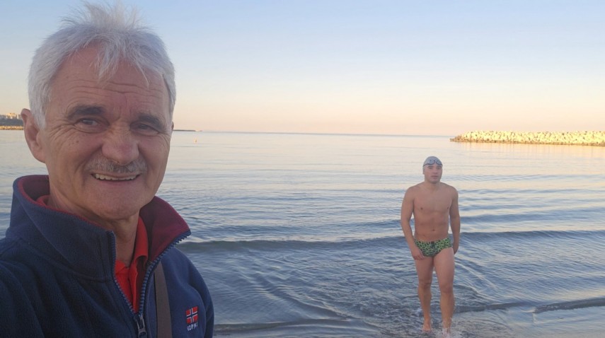 Octavian Tileagă și Cristian Tranulea. Sursa foto: Facebook (Octavian Tileagă)