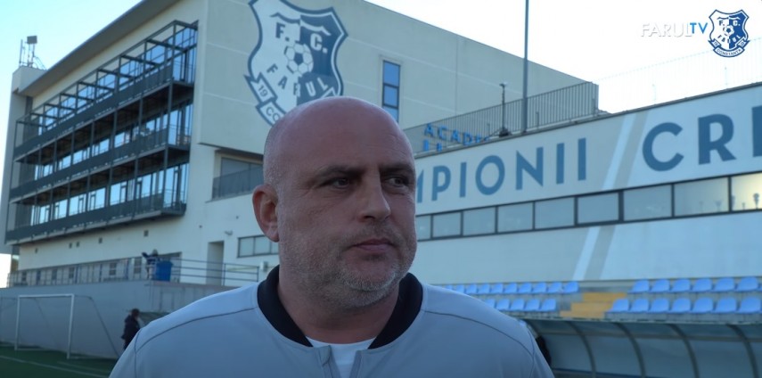 Liviu Ștefan. Sursa foto: captură Facebook (Farul Constanța)