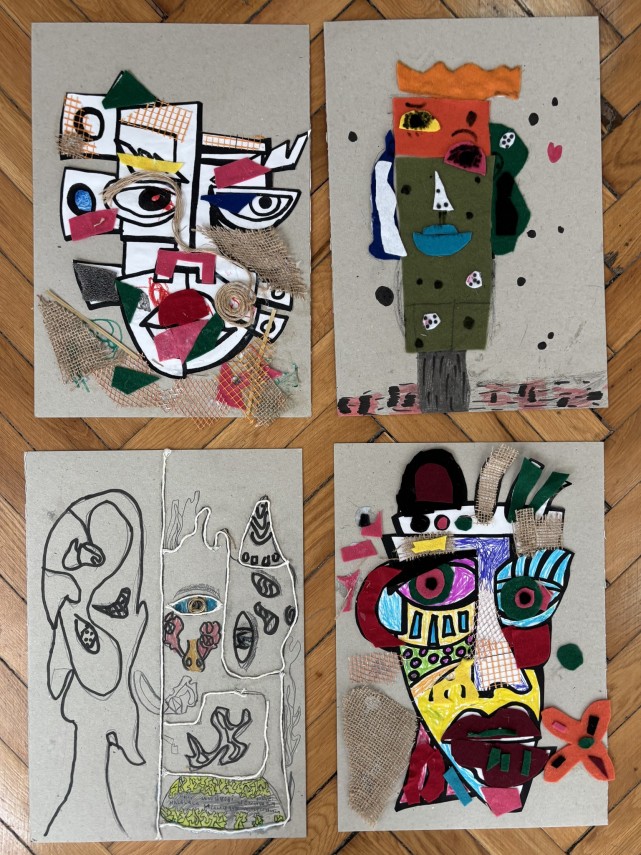 foto aleriere creative la muzeul de arta constanta copiii au realizat masti inspirate din arta africana foto aleriere creative la muzeul de arta constanta copiii au realizat masti inspirate din arta africana