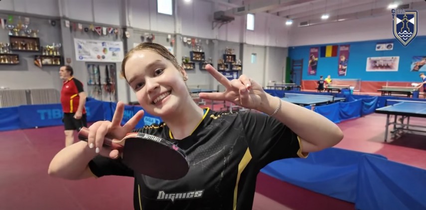 Elena Zaharia. Sursa foto: captură Facebook (CSM Constanța)