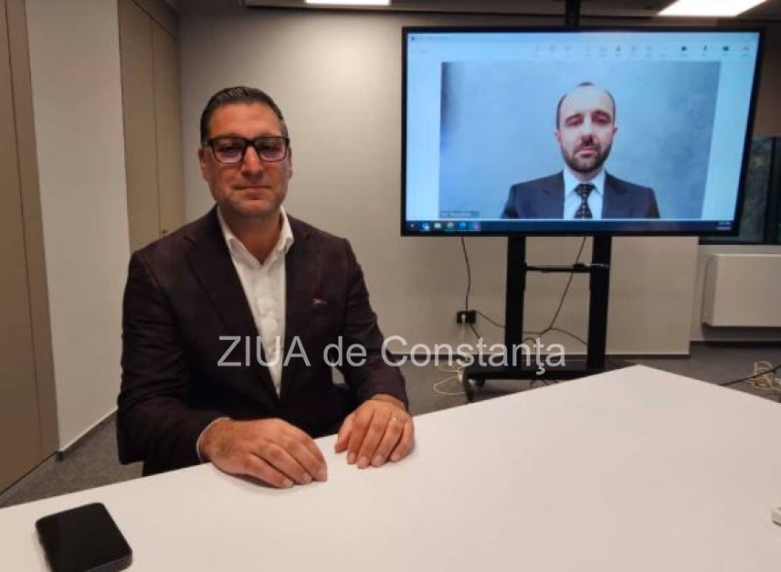 Florin Constantin - managerul insolvenței Damen Shipyards Mangalia SA, Paul Dieter-Cîrlănaru - CEO CITR