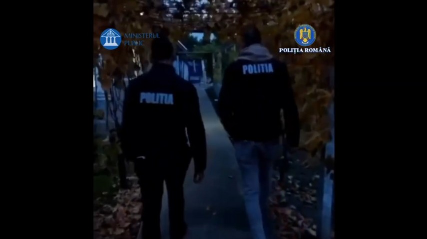 Captură foto înregistrări Poliția Română