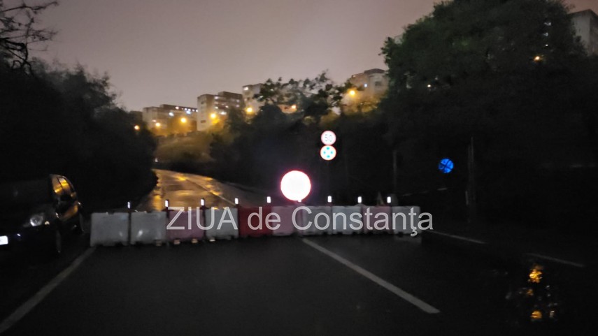 foto video atentie soferi strada valea portului din constanta inchisa traficului rurtier pe perioada foto video atentie soferi strada valea portului din constanta inchisa traficului rurtier pe perioada