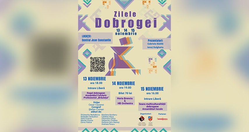 Sursa foto: Facebook Centrul Cultural Județean Constanța „Teodor T. Burada”