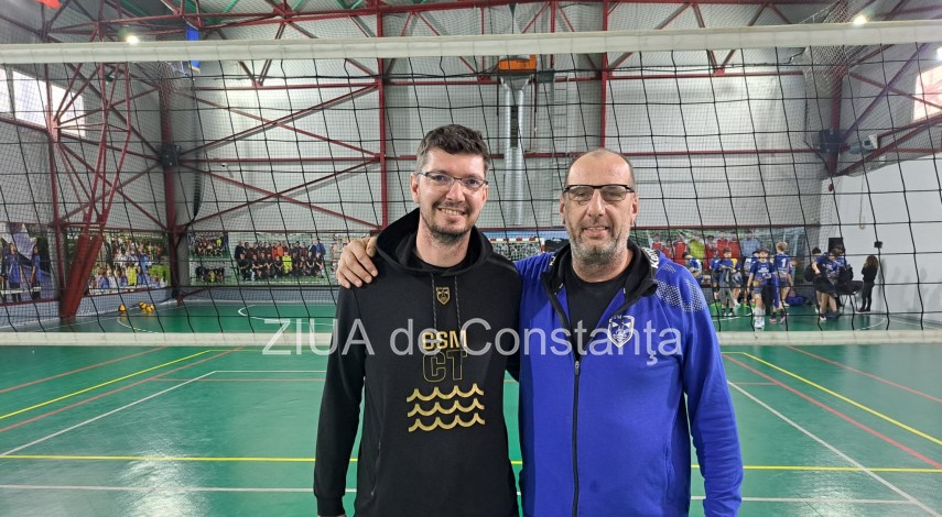 Răzvan Parpală și Constantin Alexe. Sursa foto: ZIUA de Constanța 