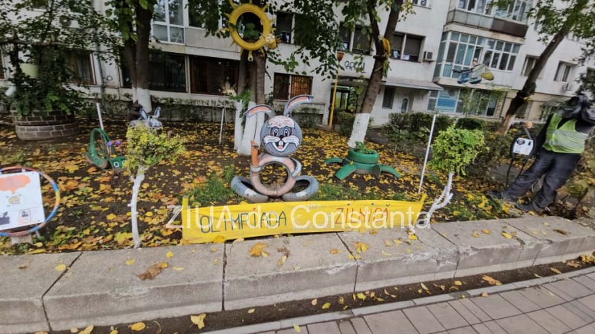 foto video fotoreportaj gradina care prinde viata din lucruri uitate in constanta 917582