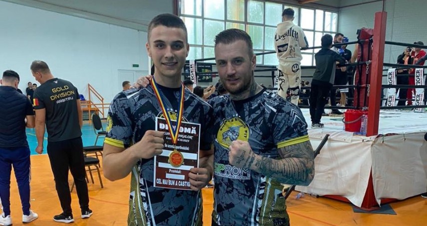 Sunni Mustafa și Alex Filip. Sursa foto: Facebook (Sunni Mustafa)