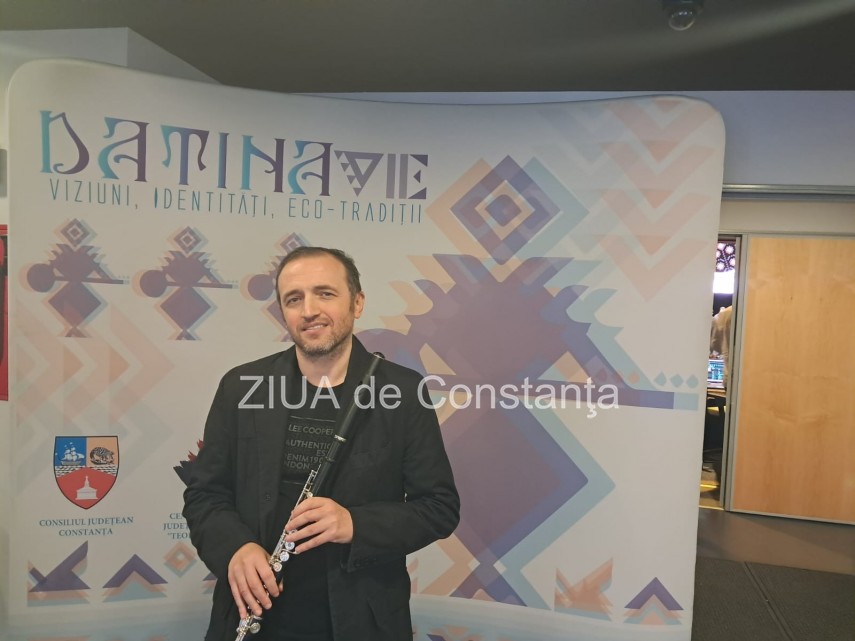 Cezar Cazanoi, dirijor Ansamblul „Brâulețul”