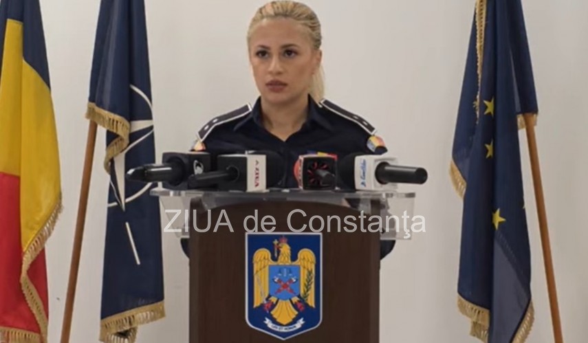 Andreea Ambroze, purtătorul de cuvânt al IPJ Constanța