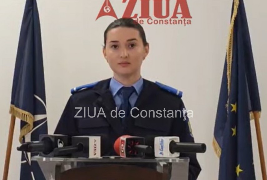 Mihailov Corina, purtătorul de cuvânt al Grupării de Jandarmi Tomis Constanța