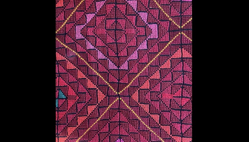 Broderia tatreez, Palestina. Foto - Wikipedia