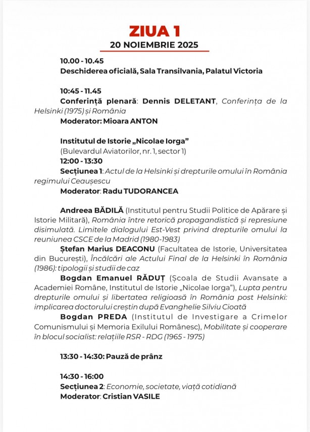 cnsas conferinta nationala comunismul romanesc editia a 14 a are loc pe 20 21 noiembrie 2025 cum arata cnsas conferinta nationala comunismul romanesc editia a 14 a are loc pe 20 21 noiembrie 2025 cum arata