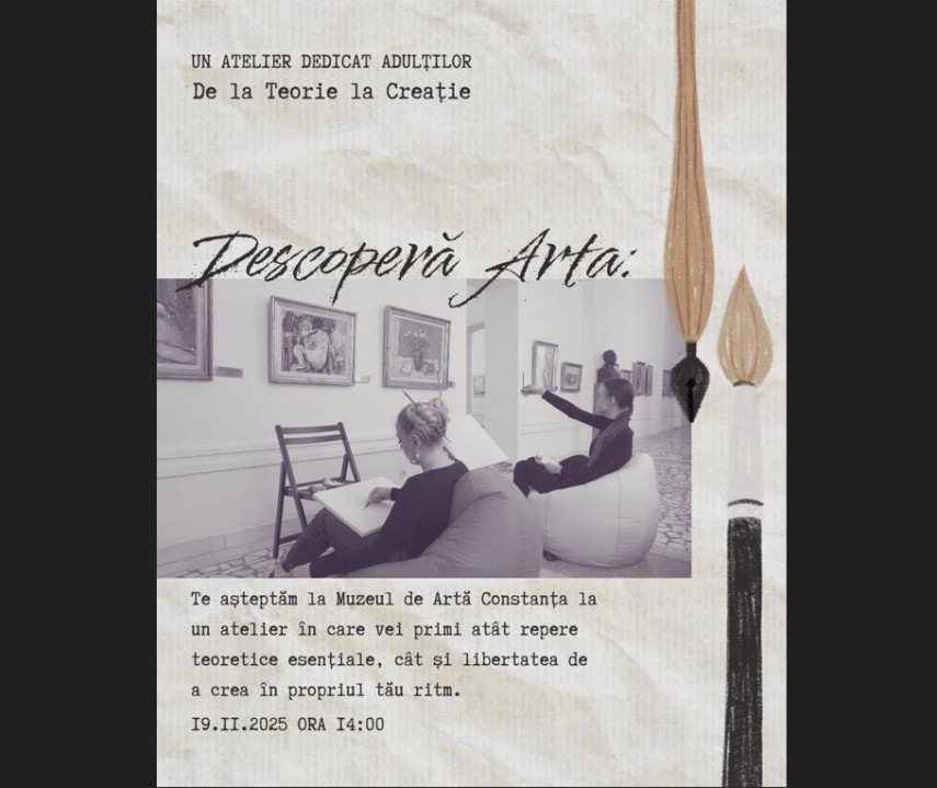 Suraa foto: Facebook Muzeul de Artă Constanța