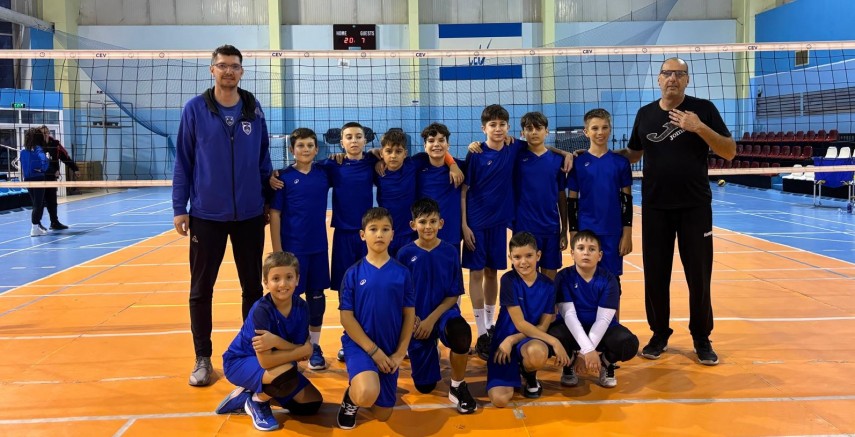 Echipa de minivolei a CSM Constanța.