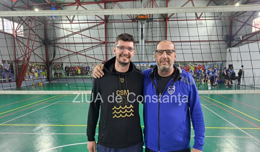 Răzvan Parpală și Constantin Alexe. Sursa foto: ZIUA de Constanța