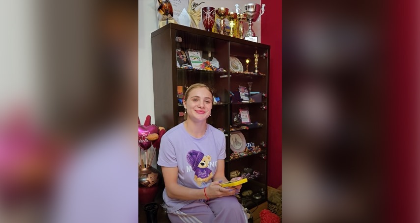 Sabrina Maneca Voinea. Sursa foto: captură Facebook (Camelia Voinea)