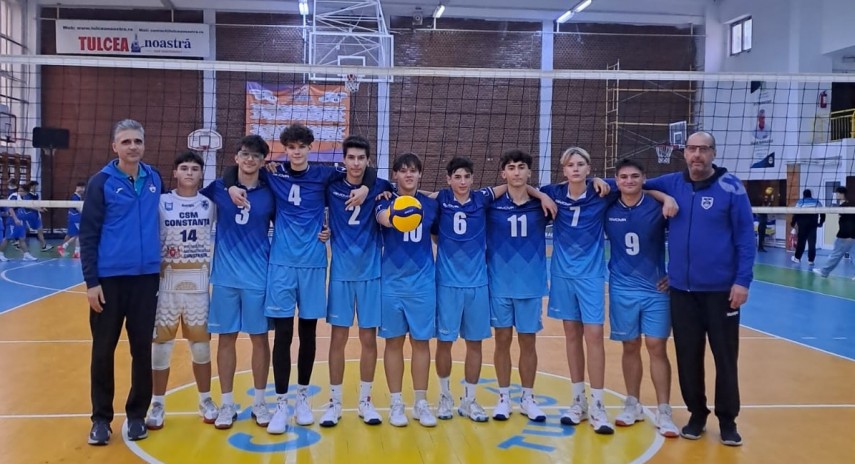 Echipa de juniori CSM CSS1 Constanța (antrenori, Valentin Egor și Constantin Alexe) care a participat la turneul anterior, de la Tulcea. 