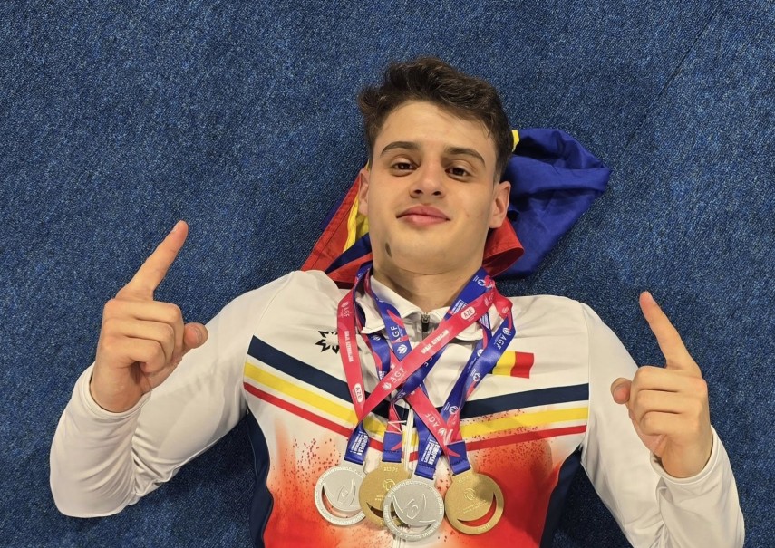 Leonard Manta. Sursa foto: Facebook (Bianca Manta) 