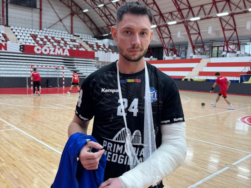 Ionuț Ciobanu. Sursa foto: Facebook (CS Medgidia)