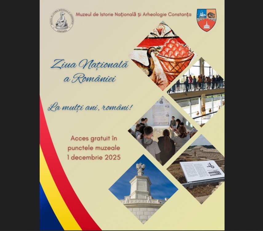 Sursa foto: Muzeul de Istorie Națională și Arheologie Constanța