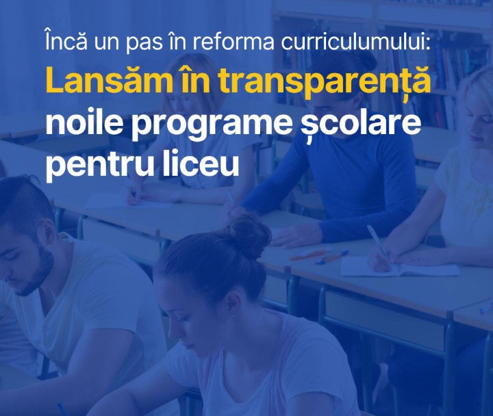Sursa foto: Facebook/Ministerul Educației