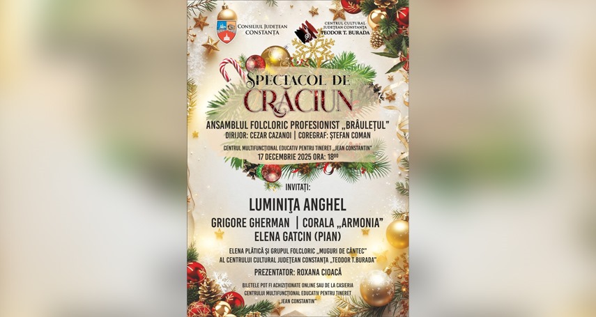 Sursă foto: Centrul Cultural Județean „Teodor T. Burada”