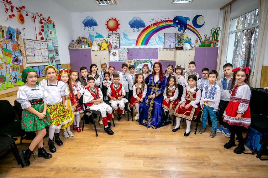 Elevii clasei I B „Steluțele Istețe” 