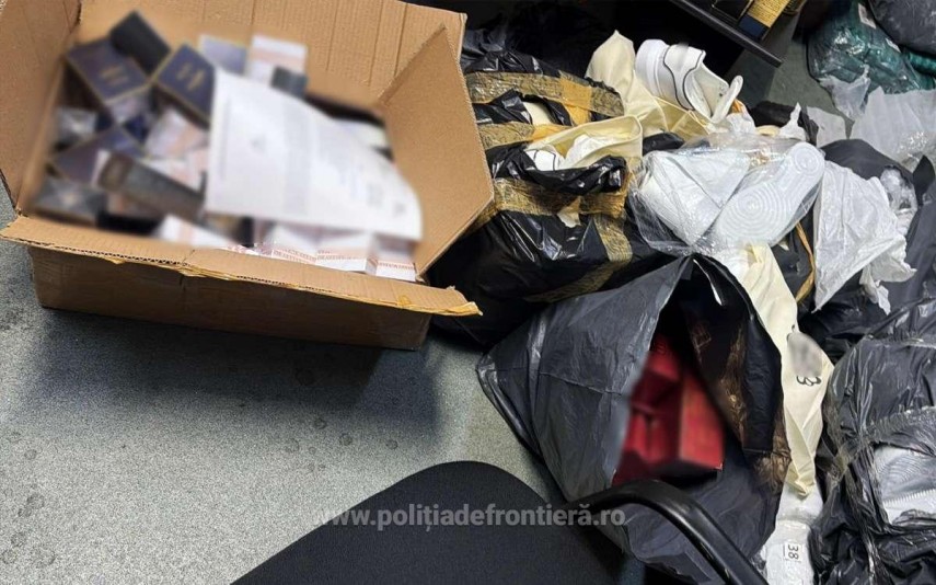 foto politistii de frontiera din giurgiu au confiscat peste 10 000 de produse contrafacute 919525 foto politistii de frontiera din giurgiu au confiscat peste 10 000 de produse contrafacute 919525