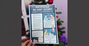 Artificiile nu sunt jucării! Campanie a pompierilor ISU Dobrogea