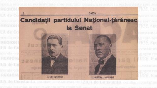 Istoria Dobrogei Ion Bentoiu - un primar susținător al culturii locale   