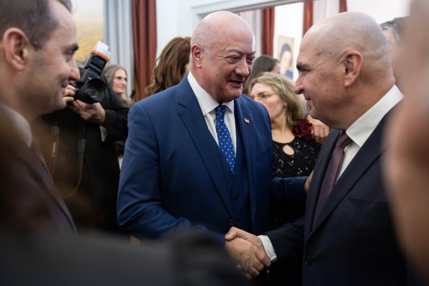  Christian Stocker, cancelar Austria și Ilie Bolojan, premierul României Sursa foto: Facebook/ Guvernul României