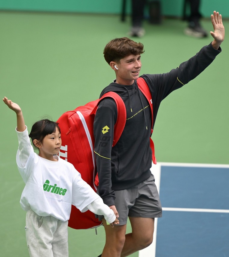 Yannick Alexandrescu; sursa foto; Facebook/ Federația Română de Tenis