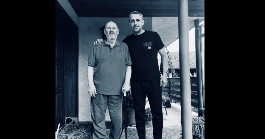 Ioan Sdrobiș și Vali Badea. Sursa foto: Facebook (Badea Valentin)