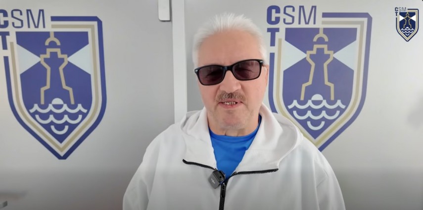 Mihai Constantin. Sursa foto: Facebook (CSM Constanța)