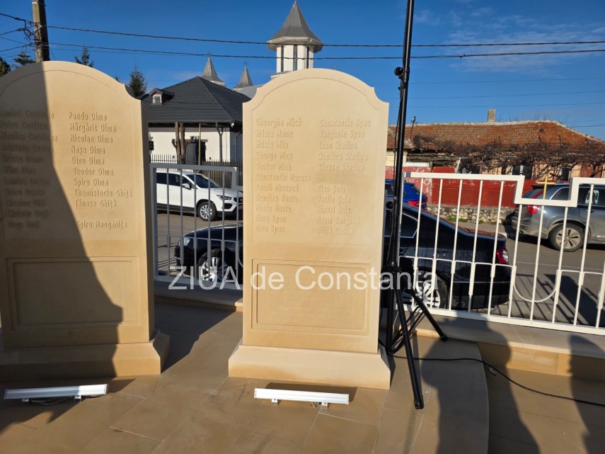 foto video monument aniversar ridicat la palazu mare pentru a marca 100 de ani de la venirea aromanilor foto video monument aniversar ridicat la palazu mare pentru a marca 100 de ani de la venirea aromanilor