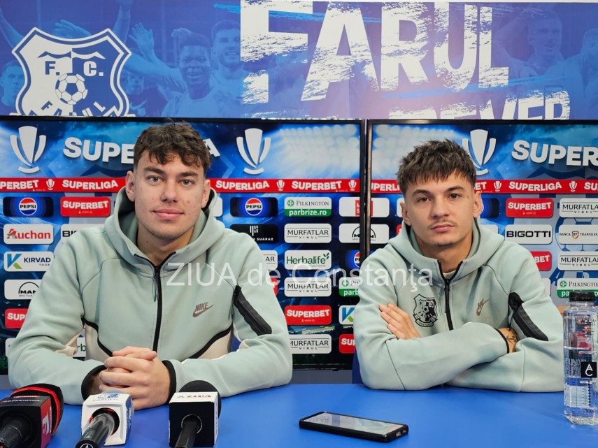 Eduard Radaslavescu și Răzvan Tănasă. Sursa foto: ZIUA de Constanța