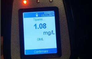 Bărbat amețit de alcool, depistat în trafic în județul Tulcea! Ce alcoolemie avea conducătorul auto