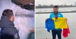 Înot în ape înghețate Cristian Tranulea, din Constanța, opt medalii de aur în primele două etape ale Cupei Mondiale. „Mulțumesc, Amsterdam!“ (GALERIE FOTO)