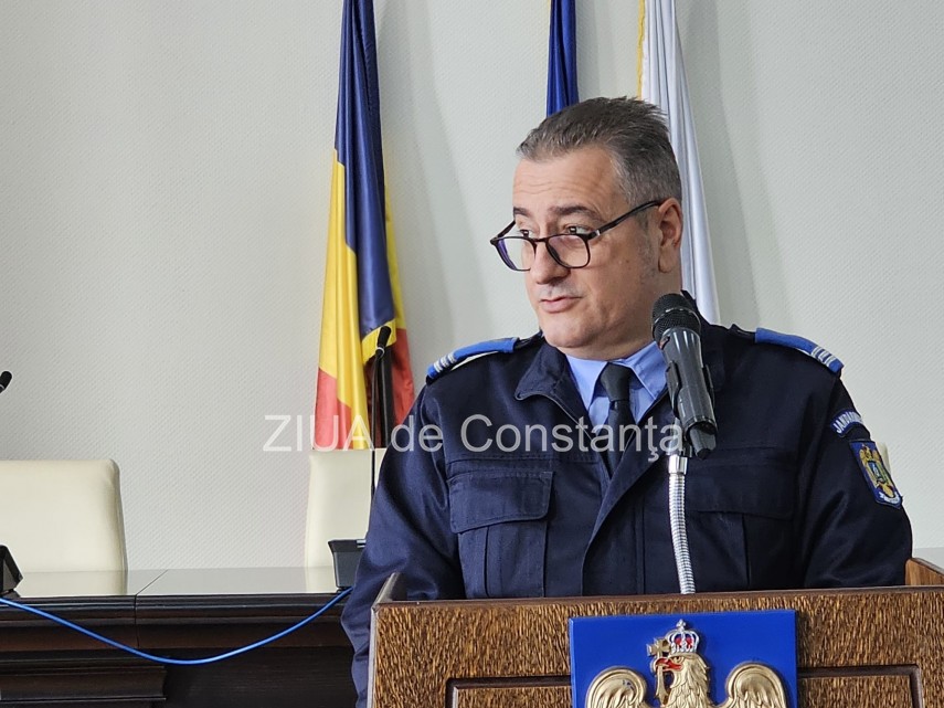 Atanase Cocea, prim adjunct comandant la Gruparea de Jandarmi Mobile Constanța