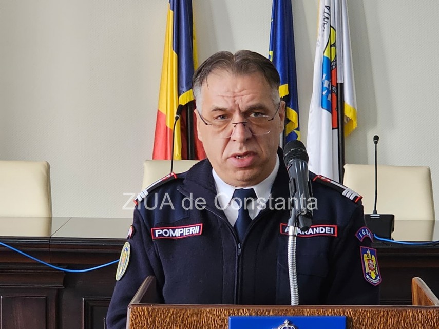 Mihail-Cristian Aamarandei, inspector șef ISU Dobrogea Constanța