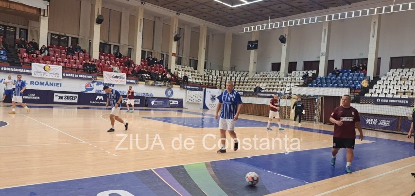 Meciul Farul Old-Boys - Rapid Old-Boys. Sursa foto: ZIUA de Constanța