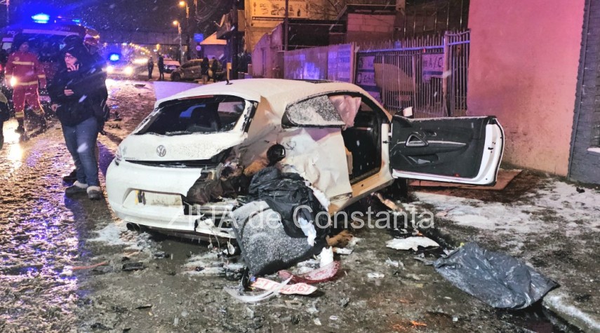 Accident 16 februarie 2025