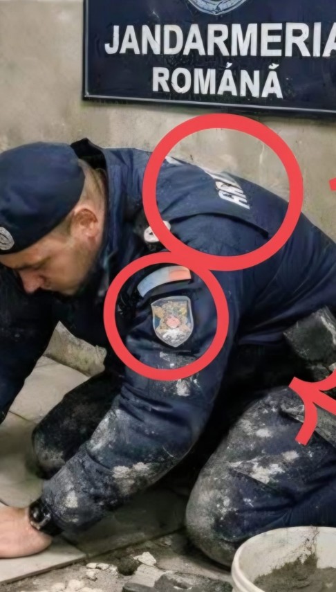 foto jandarmeria romana imagine falsa cu jandarmi la munca distribuita online fotografia este generata foto jandarmeria romana imagine falsa cu jandarmi la munca distribuita online fotografia este generata