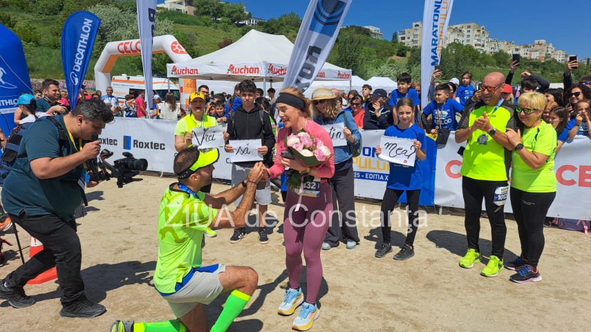 Andreea Stoian și Dacian Ghizilă, Sursa foto: ZIUA de Constanța