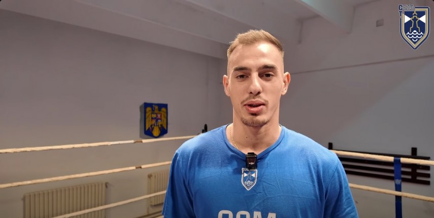 Alexandru Buleu. Sursa foto: captură Facebook (CSM Constanța)