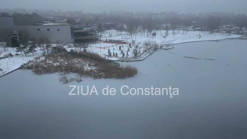 constanta peisaje de iarna surprinse din drona lacurile nuntasi histria si tabacarie sub gheata foto constanta peisaje de iarna surprinse din drona lacurile nuntasi histria si tabacarie sub gheata foto