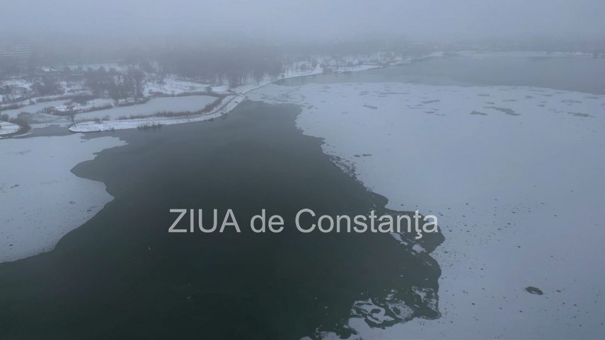 constanta peisaje de iarna surprinse din drona lacurile nuntasi histria si tabacarie sub gheata foto constanta peisaje de iarna surprinse din drona lacurile nuntasi histria si tabacarie sub gheata foto