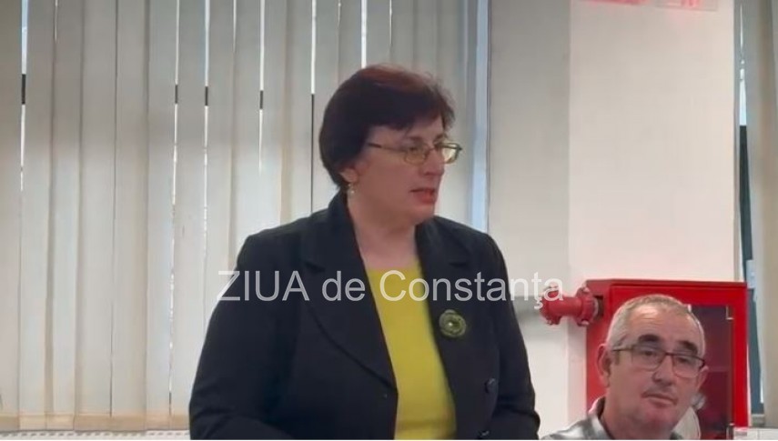 Corina Apostoleanu de la Biblioteca județeană „I.N. Roman“ din Constanța