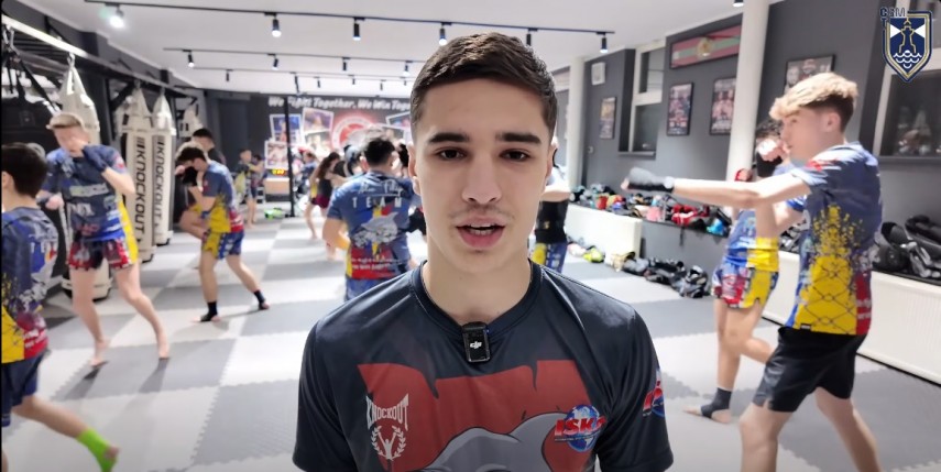 Cosmin Brumă. Sursa foto: captură Facebook (CSM Constanța)