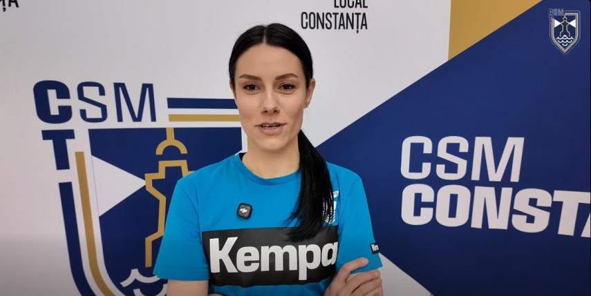 Ramona Postea. Sursa foto: captură Facebook (CSM Constanța)